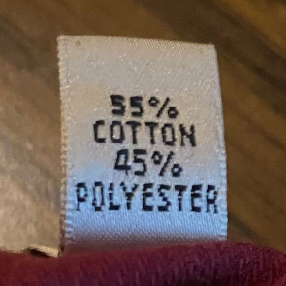 Van Heusen Burgundy Pin Cord Button-Up Shirt Long Sleeve Men's Large Classic Fit - Picture 4 of 13